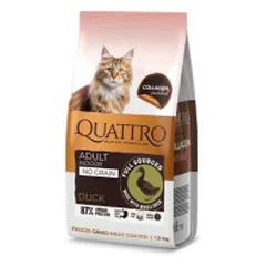 Quattro Collagen Indoor sausas pašaras su antiena naminėms katėms