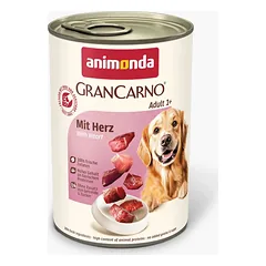 Animonda GranCarno Adult: konservai šunims su širdimis, 400 g