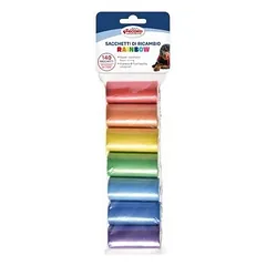 RECORD MINI RAINBOW WASTE BAGS 20*26 CM
