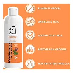 DOGSLIFE 2in1 šampūnas ir kondicionerius šunims, 237 ml — 5 nuotrauka