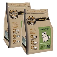 KORONA NATURY Natural-Vit maistas šinšiloms 2x1,6kg