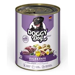 DOGGY Dog Adult drėgnas maistas šunims 6 x 800 g