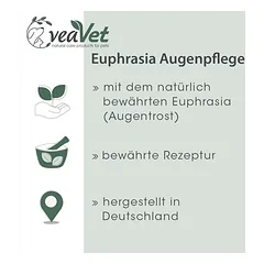 VeaVet Euphrasia akių priežiūra, Dideliems 26–45 kg — 2 nuotrauka