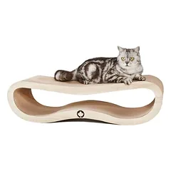 Canadian Cat Company draskymo lenta ORBIT, draskymo kartonas, L 84 x B 24 x H 23 cm - balta — 4 nuotrauka