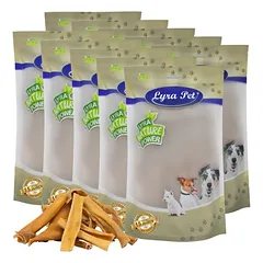 Lyra Pet® jautienos galvos oda, šviesiai ruda, šviesi — 1 nuotrauka