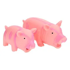 Hundespielzeug Latex-Schwein mit Stimme