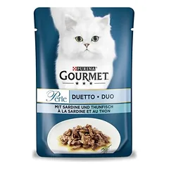 NESTLÉ Gourmet Portionsbeutel Perle Duetto di Mare 26x85g