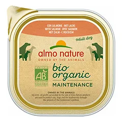 Almo Nature Bio Organic Maintenance pastēte ar lasi 300 g - konservi suņiem