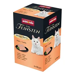 animonda vom Feinsten švelnus meniu Adult 6 x 100 g, drėgnas maistas katėms — 3 nuotrauka