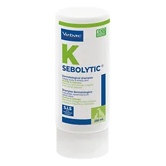 Virbac Sebolytic šampūnas šunims ir katėms nuo pleiskanų 250 ml