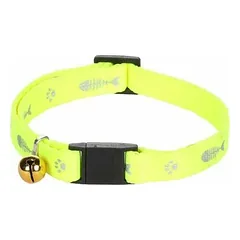 Flamingo Collar Ziggi Fluo yellow 20-35CM 10MM