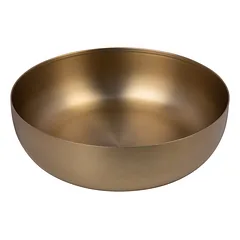 DISTRICT 70 ROYAL metalinis dubenėlis šunims L 21 cm., aukso