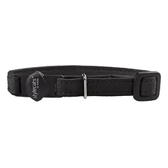 STYLECATS antkaklis katėms luna, Spalva: juoda, Kaklo apimtis: 16 - 25 cm, Plotis: 1,6 cm — 3 nuotrauka