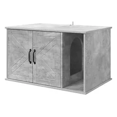 Prolenta Premium namelis katėms, 85 x 55 x 50,5 cm, juoda, mediena — 5 nuotrauka