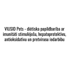 Catalysis VIUSID Pets sirupas, papildmaistas papildas šunims ir katėms su imunitetą stimuliuojančiu, kepenis saugančiu, antioksidaciniu ir antivirusiniu poveikiu, 150 ml — 2 nuotrauka