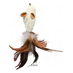 KONG Feather Mouse su katžole, žaislas katėms, 1 vnt. — 2 nuotrauka