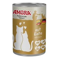 AMORA Cat Pur 6 x 400 g drėgnas maistas katėms — 4 nuotrauka
