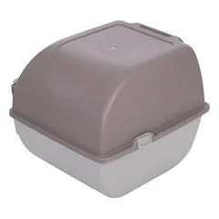 Omega Paw Roll'n Clean savaime išsivalantis kačių tualetas, taupe spalvos / pilka — 2 nuotrauka