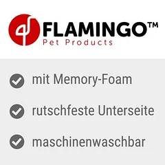 Flamingo pagalvė šunims Weimar, Vidutiniams 11–25 kg — 4 nuotrauka