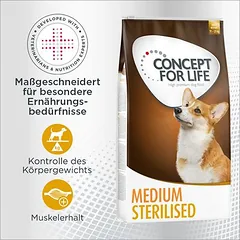 Concept for Life Medium Sterilised, < 1,4 kg — 1 nuotrauka