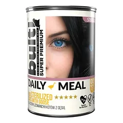BULTI Daily Meal Sterilized drėgnas maistas katėms, skardinė 400 g — 3 nuotrauka