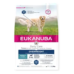 Eukanuba Daily Care Overweight, Sterilized All Breeds pašaras sterilizuotiems nutukusiems šunims 12kg