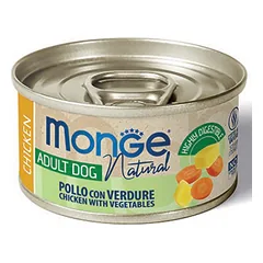 Monge Dog - Wet Food Cans Chicken with vegetable 95 g (24vnt)