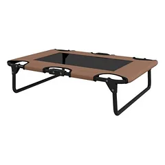 Zatte Hundebett hoch klappbar, Outdoor Netzliege Oxford 75x51x18 cm