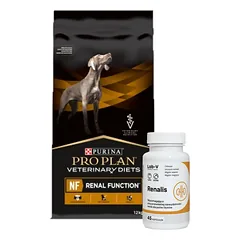 PURINA Veterinary PVD NF Renal Function 12kg + LAB-V Renalis  45 kapsulėsj