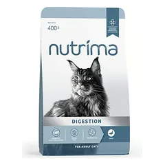 Nutrima Cat Adult Digestion maistas katėms, 400g