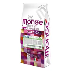 Monge Sensitive Rich in Chicken sausas maistas katėms