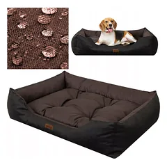 Šunų guolis Doggy Puffy, rudas, M dydis 67x54 cm