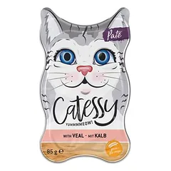 Catessy lėkštutės, drėgnas maistas katėms, ekonominė pakuotė 72 x 85 g — 4 nuotrauka