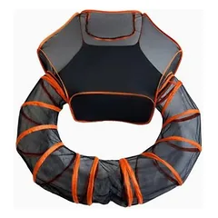 Zoomtopia Tunnel 2 en 1 pour chat avec tente hexagonale 120cm