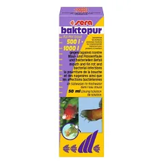 Sera akvariumo priežiūros priemonė Baktopur, 50 ml
