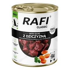 Rafi Dog Classic drėgnas maistas šunims 12 x 800 g — 4 nuotrauka