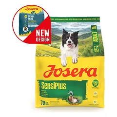 Josera Sensi Plus sausasis maistas jautriems šunims su antiena ir ryžiais, 12.5 kg