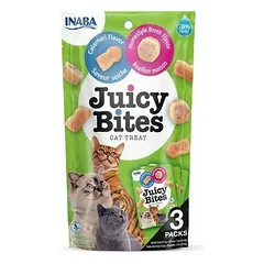 Churu Cat Juicy Bites kalmaras ir sultinys 6x33,9 g