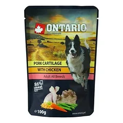 Ontario Dog Pork Cartilage with Chicken in Broth 100 g