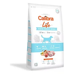 CALIBRA Dog Life Junior Medium Breed Chicken 12 kg