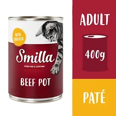 Smilla jautienos indeliai drėgnas maistas katėms 6 x 400 g — 3 nuotrauka