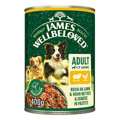 James Wellbeloved Adult Dog Hypoallergenic Lamm & Huhn in Pastete nuotrauka