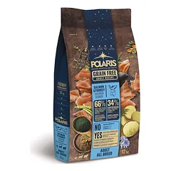 Sausas maistas šunims Polaris Dog Adult All Salmon & Turkey GF su lašiša ir kalakutiena, 12 kg