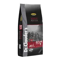 Dr. Clauders Adult Medium sausas maistas suaugusiems mažų ir vidutinių veislių šunims, 20 kg