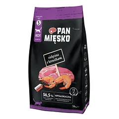 PAN MIŠKO Veršiena su krevetėmis katėms traškučiai S 1,6 kg