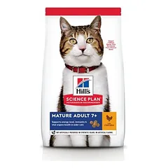 HILL'S - SCIENCE PLAN TIERFUTTER FÜR ERWACHSENE, REIFE KATZEN AB 7 JAHREN