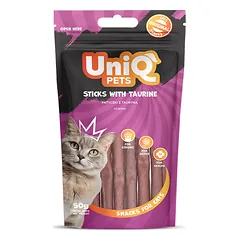 UNIQ PETS cat skanėstas su jautiena ir taurinu 50g