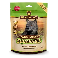 WOLFSBLUT Dark Forest Squashies skanėstai šunims su žvėriena ir batatais, 300 g