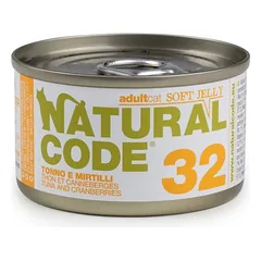 Natural Code Soft Jelly Can drėgnas maistas katėms, ekonominė pakuotė 24 x 85 g — 3 nuotrauka