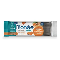 Monge Gift Dog Meat Bars Mobility Support Trout With Boswellia skanėstų batonėliai šunims su upėtakiu ir bosvelija sąnarių sveikatai, 40 g